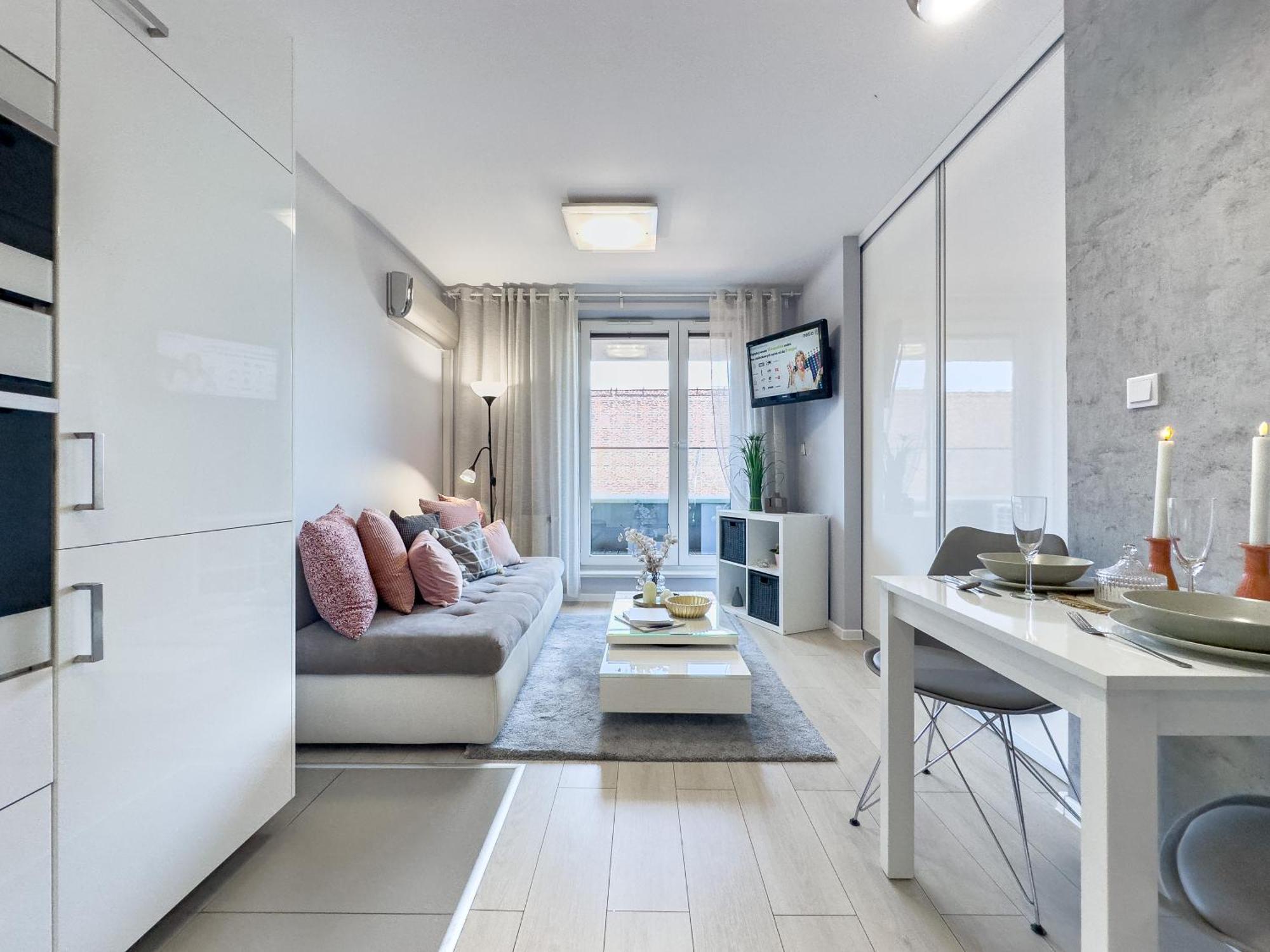 Nadwislanska Przystan Apartament Z Widokiem Na Wisle Kraków Exteriör bild